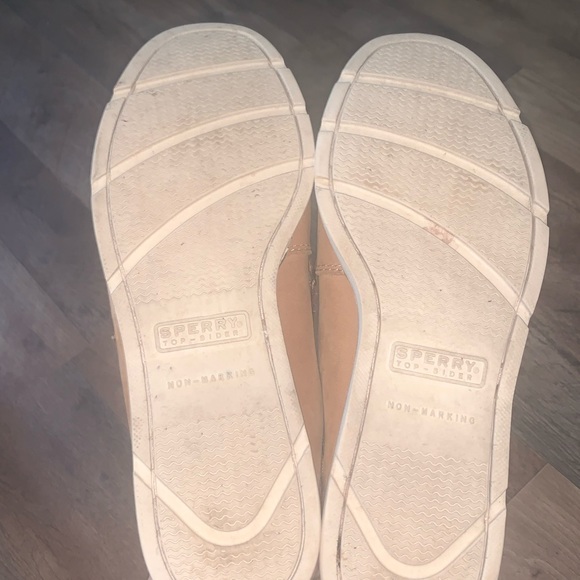 Sperry “Leeward” brown/tan leather boat shoes size 4.5M - Picture 4 of 4